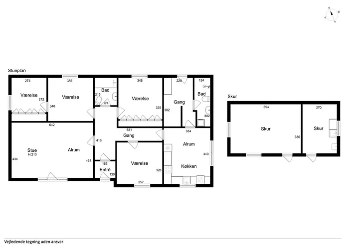 On Large Grounds With Beautiful View * Nordenbro Vesteregn